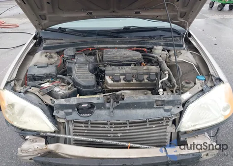 2001 Honda Civic Lx from USA, damaged, VIN 2HGES15521H618607